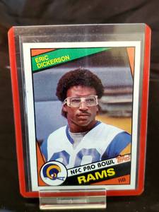1984 Topps Football Eric Dickerson Card #280 & Roger Craig Card #353 Rookie Cards Lot