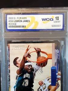 2003 Upper Deck #11 LeBron James Rookie Preps to the Pros WCG 10 Gem Mint