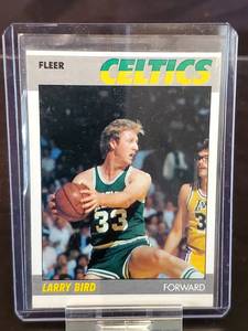 1987-88 Fleer Basketball Larry Bird Card #11