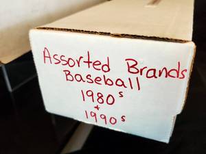 Assorted  1970s - 80s - 90s Baseball Cards Lot