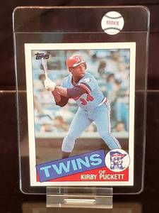 1985 Topps Baseball Kirby Puckett Rookie Card #536 RC