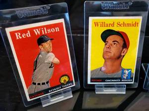(4) Vintage 1958 Topps Baseball Cards Lot