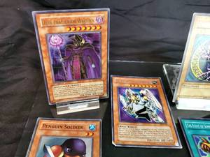 (16) Assorted 1996 Yu-Gi-Oh Foil Insert Cards Lot