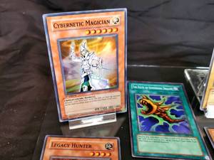 (16) Assorted 1996 Yu-Gi-Oh Foil Insert Cards Lot