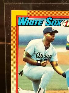 1990 Topps Baseball Frank Thomas Rookie Card #414