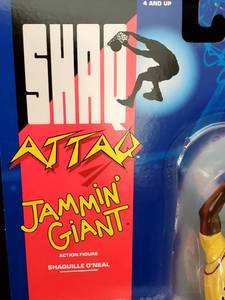 1993 LSU Shaquille ONeal Shaq Attack Jammin Giant Action Figure