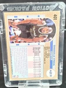 1992-93 Fleer Basketball Shaquille ONeal Rookie Card #401