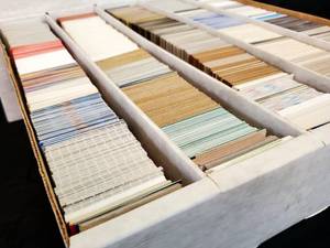 Over 4000 Assorted 1980s & 90s Baseball Cards Lot