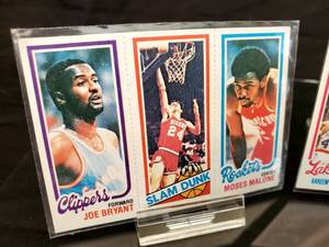 (3) 1980 Topps Basketball Cards Lot