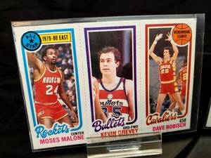 (3) 1980 Topps Basketball Cards Lot
