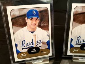 (5) 2002 Just Prospects Joe Mauer Rookie Card #21 Lot
