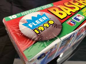1990 Factory Sealed Fleer Baseball Card Set