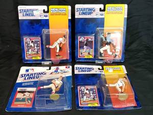 (4) Assorted Starting Lineup Action Figures Lot