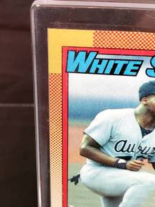 1990 Topps Baseball Frank Thomas Rookie Card #414