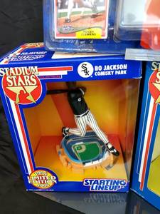(3) Assorted Starting Lineup Action Figures Lot