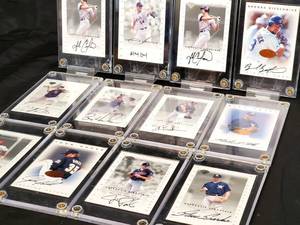 (12) Assorted 1996 Donruss Autographed Baseball Cards Lot