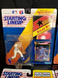 (4) Assorted Starting Lineup Action Figures Lot