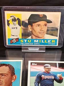 (13) Assorted 1960s thru 1980s Baseball Cards Lot