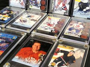 (12) Assorted 1990s Autographed Hockey Cards Lot