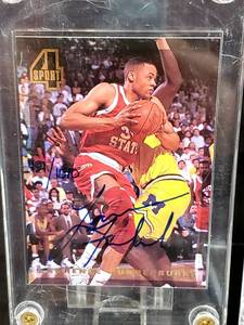 (12) Assorted Autographed Baseball, football,  Basketball Cards Lot
