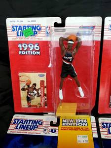 (4) Assorted Starting Lineup Action Figures Lot