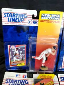 (4) Assorted Starting Lineup Action Figures Lot
