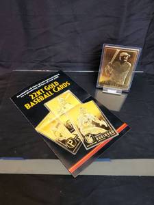 22kt Gold Babe Ruth Baseball Card #30