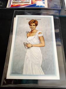Assorted Certified Princess Diana Stamp Collection with Certificates of Authenticity