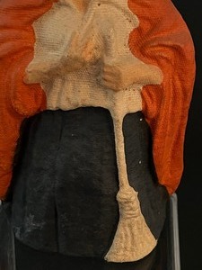 lot 2 image: Vintage Paper Mache Witch Figurine- RARE