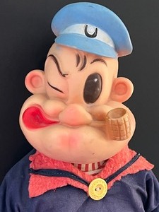 lot 17 image: Vintage Popeye Doll by Gund