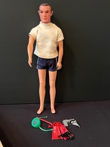 lot 133 image: Vintage James Bond Action Figure by Gilbert