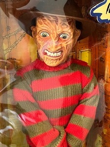 lot 67 image: Vintage A Nightmare on Elm Street Talking Freddy Krueger Figurine