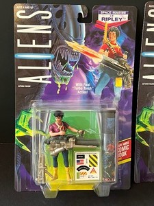 lot 71 image: Three NEW Assorted Alien Figurines Lt. Ripley, Bishop Android and Corp. Hicks