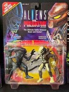 lot 72 image: Three NEW Assorted Alien Figurines Alien vs Predator the Ultimate Battle Between Beast and Hunter, Lt. Ripley and Bishop Android