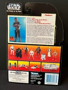 lot 77 image: NEW Star Wars The Power of the Force Chewbacca Figurine