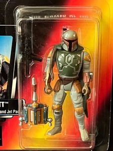 lot 81 image: NEW Star Wars The Power of the Force Boba Fett Figurine