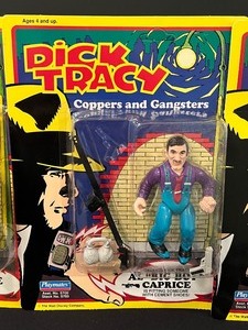 lot 116 image: Four New Dick Tracy Figurines Prune Face, Al Big Boy Caprice, Itchy and Sam Catchem