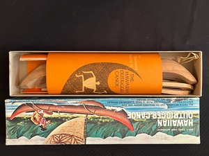 lot 102 image: Vintage Build Your Own Hawaiin Outrigger Canoe Kit