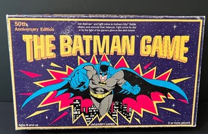 lot 100 image: 50th Anniversary Celebration Batman Board Game