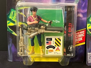 lot 121 image: Two NEW Alien Figurines Lt. Ripley and Bishop Android