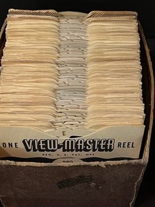 lot 122 image: Two Vintage View Masters with a Variety of Reels