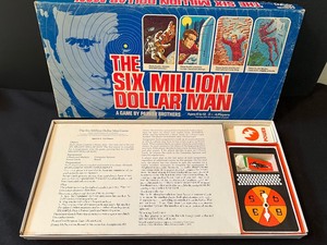 lot 127B image: Vintage 1975 Board Game The Six Million Dollar Man