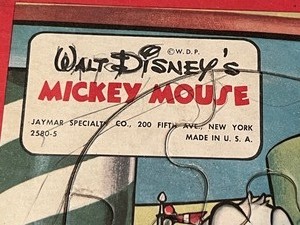 lot 173 image: Vintage Disney Puzzle by Jaymar