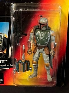 lot 181 image: NEW Star Wars The Power of the Force Boba Fett Figurine