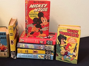 lot 204 image: Vintage Big Little Books including Disney