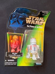 lot 208 image: NEW Vintage Star Wars The Power of the Force R5-D4 Figurine