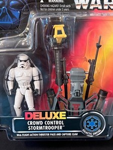 lot 212 image: NEW Star Wars Deluxe Crowd Control Stormtrooper