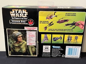lot 237 image: 1997 Kenner Star Wars Speeder Bike