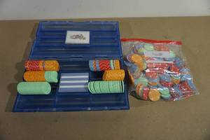 Poker Chips with Storage Case