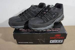 NEW Skechers Cankton Steel Toe Work Shoes - Mens 12